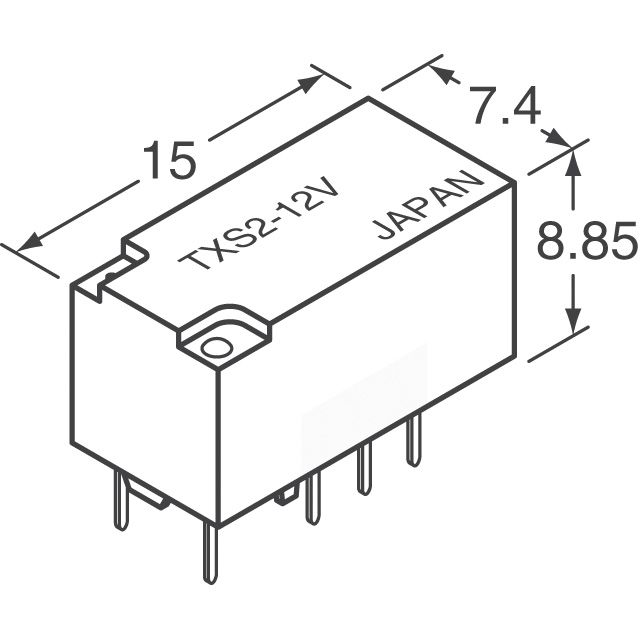TXD2-24V Panasonic Electric Works  Relè di segnale fino a 2 Ampere